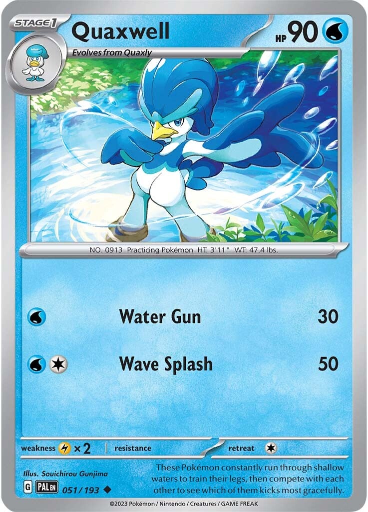 Quaxwell (051/193) [Scarlet & Violet: Paldea Evolved] | Eastridge Sports Cards & Games