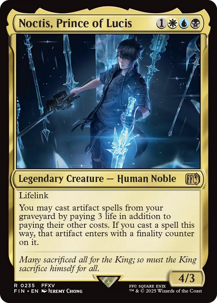 Noctis, Prince of Lucis [FINAL FANTASY] | Eastridge Sports Cards & Games