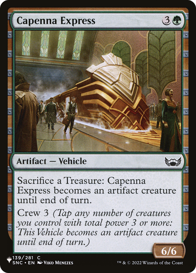 Capenna Express [The List] | Eastridge Sports Cards & Games
