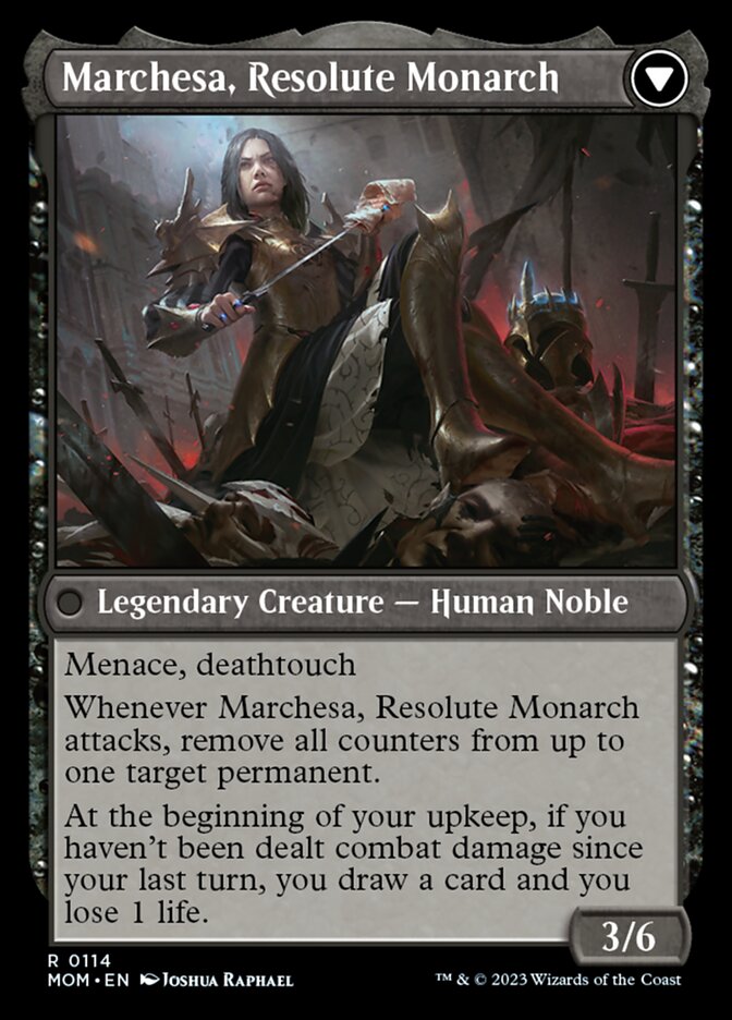 Invasion of Fiora // Marchesa, Resolute Monarch [March of the Machine] | Eastridge Sports Cards & Games