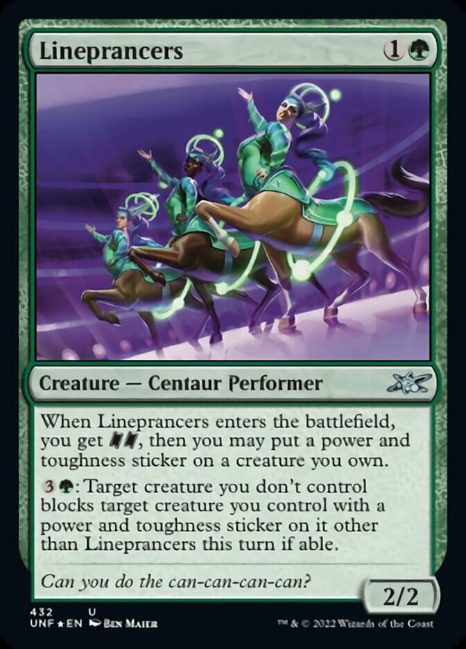 Lineprancers (Galaxy Foil) [Unfinity] | Eastridge Sports Cards & Games