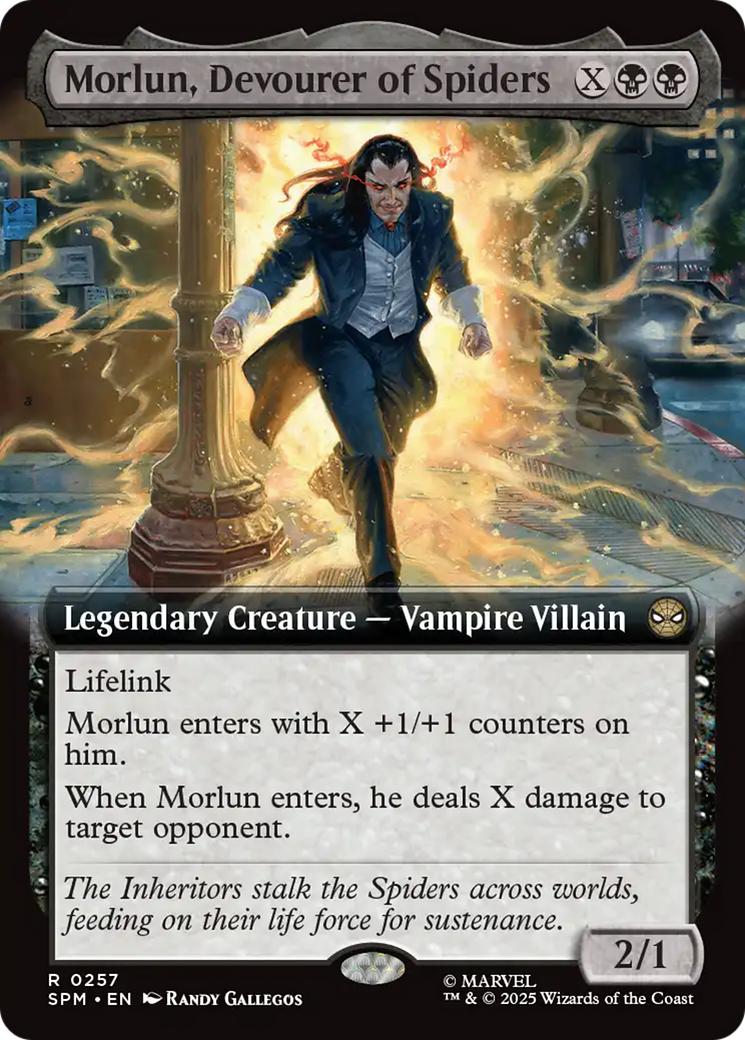 Morlun, Devourer of Spiders (Extended Art) [Marvel's Spider-Man] | Eastridge Sports Cards & Games