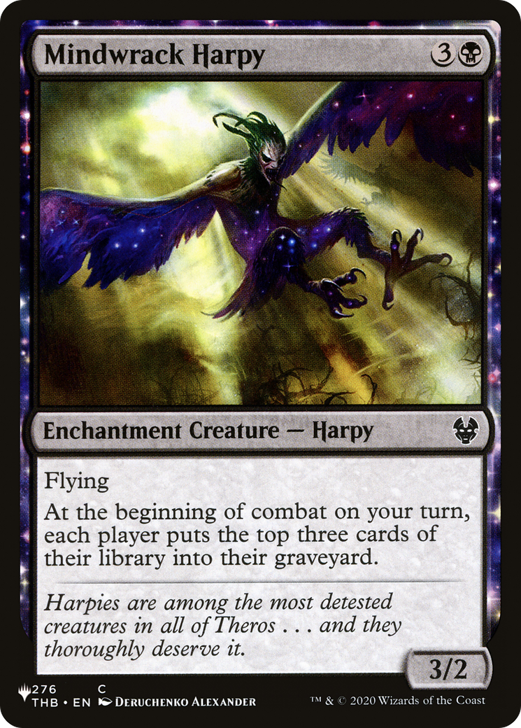 Mindwrack Harpy [The List] | Eastridge Sports Cards & Games