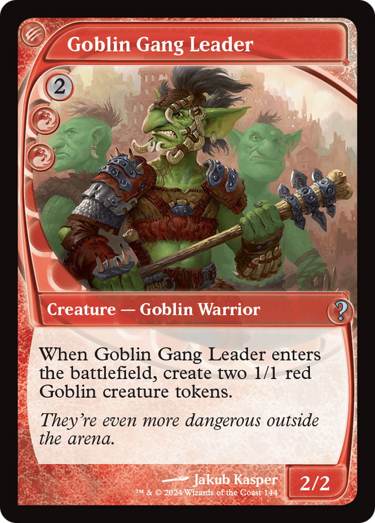 Goblin Gang Leader (Future Sight) [Mystery Booster 2] | Eastridge Sports Cards & Games