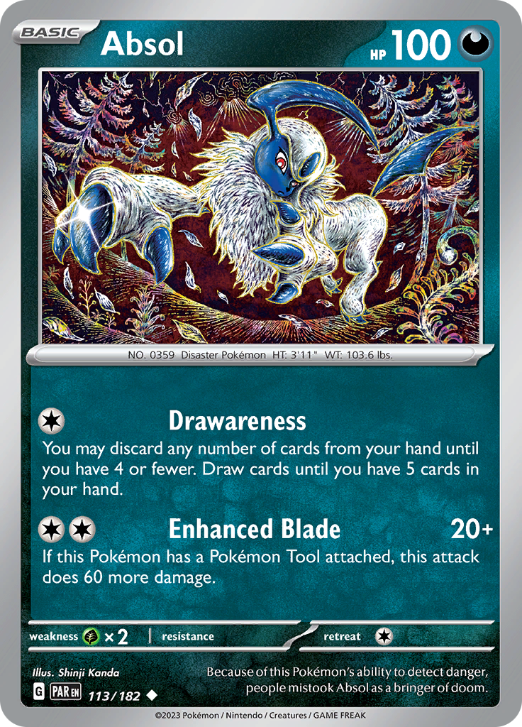 Absol (113/182) [Scarlet & Violet: Paradox Rift] | Eastridge Sports Cards & Games