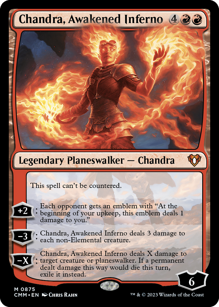 Chandra, Awakened Inferno [Commander Masters] | Eastridge Sports Cards & Games