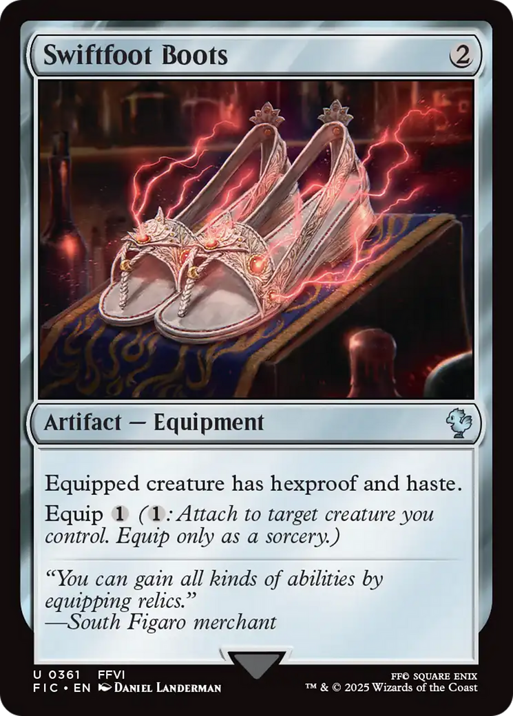 Swiftfoot Boots [FINAL FANTASY Commander] | Eastridge Sports Cards & Games