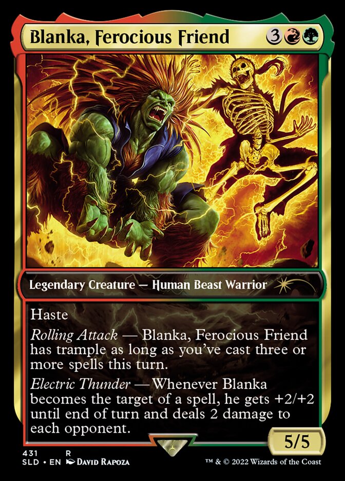 Blanka, Ferocious Friend [Secret Lair Drop Series] | Eastridge Sports Cards & Games