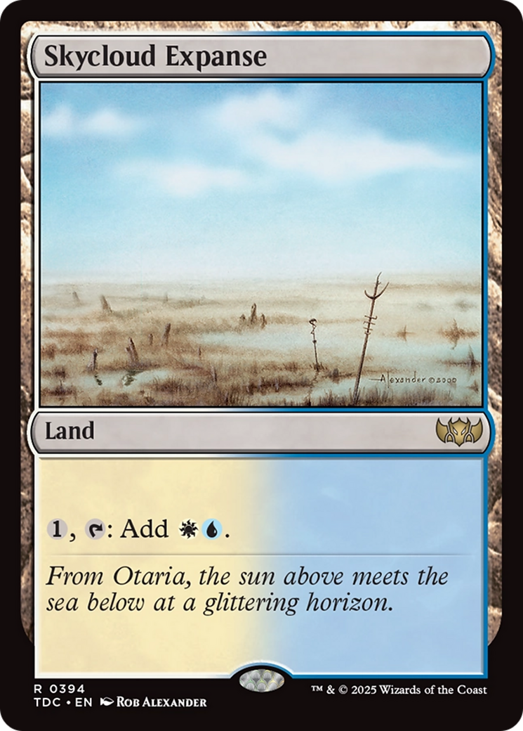 Skycloud Expanse [Tarkir: Dragonstorm Commander] | Eastridge Sports Cards & Games