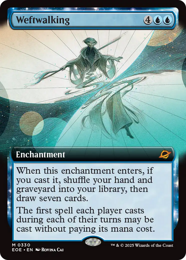 Weftwalking (Extended Art) [Edge of Eternities] | Eastridge Sports Cards & Games