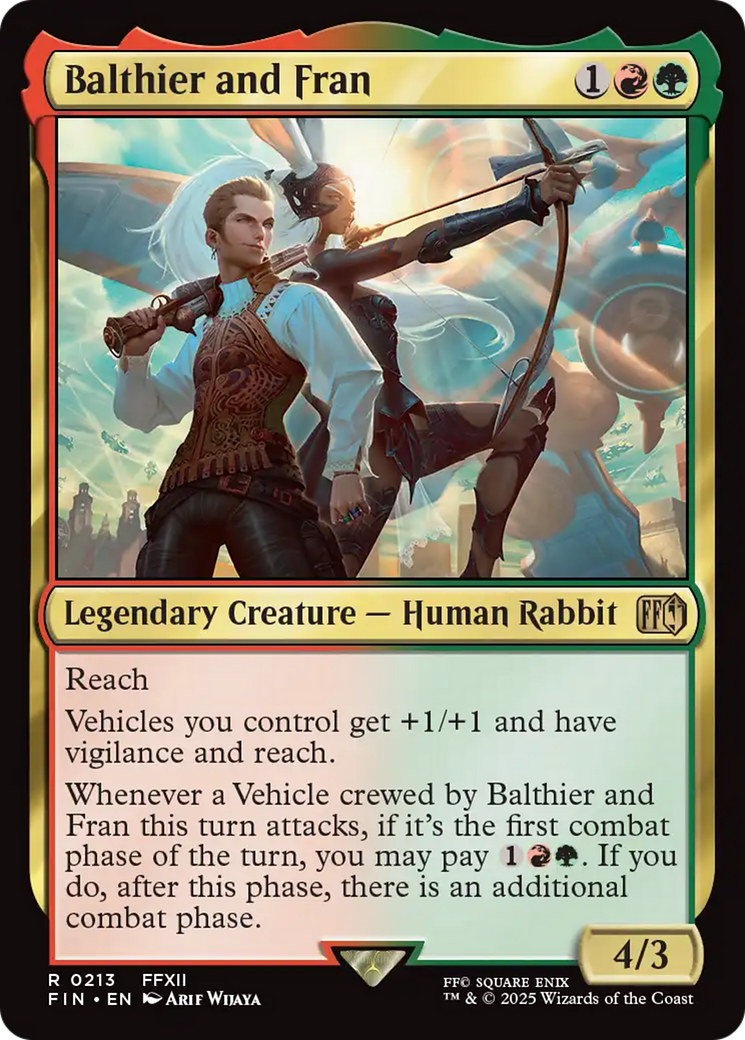 Balthier and Fran [FINAL FANTASY] | Eastridge Sports Cards & Games
