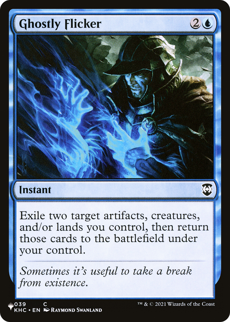 Ghostly Flicker [The List] | Eastridge Sports Cards & Games