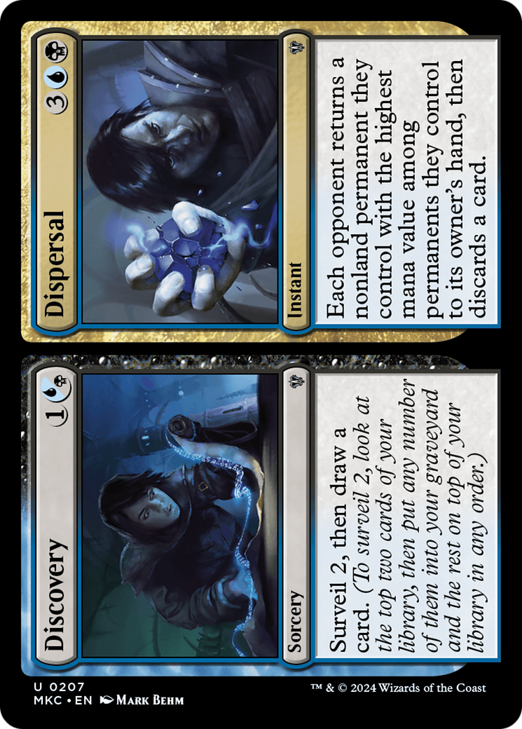 Discovery // Dispersal [Murders at Karlov Manor Commander] | Eastridge Sports Cards & Games