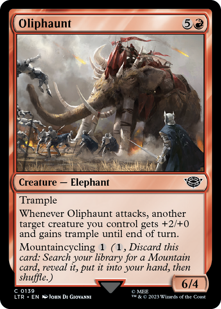 Oliphaunt [The Lord of the Rings: Tales of Middle-Earth] | Eastridge Sports Cards & Games