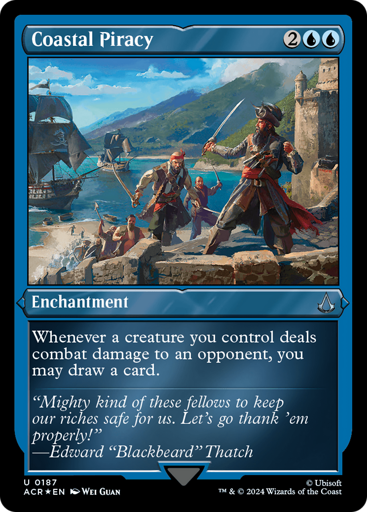 Coastal Piracy (Foil Etched) [Assassin's Creed] | Eastridge Sports Cards & Games