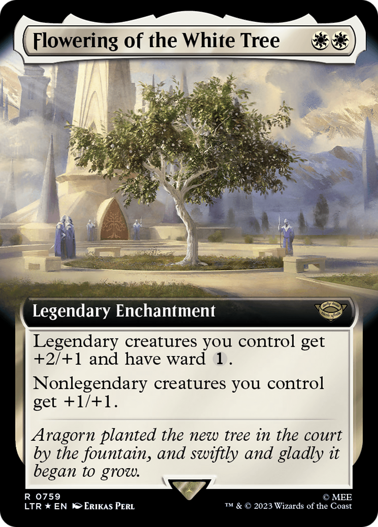 Flowering of the White Tree (Extended Art) (Surge Foil) [The Lord of the Rings: Tales of Middle-Earth] | Eastridge Sports Cards & Games