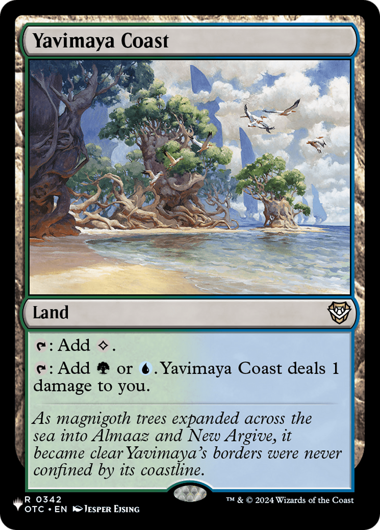 Yavimaya Coast (OTC) [The List] | Eastridge Sports Cards & Games