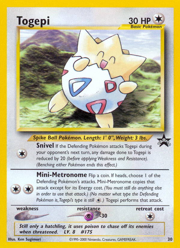 Togepi (30) [Wizards of the Coast: Black Star Promos] | Eastridge Sports Cards & Games