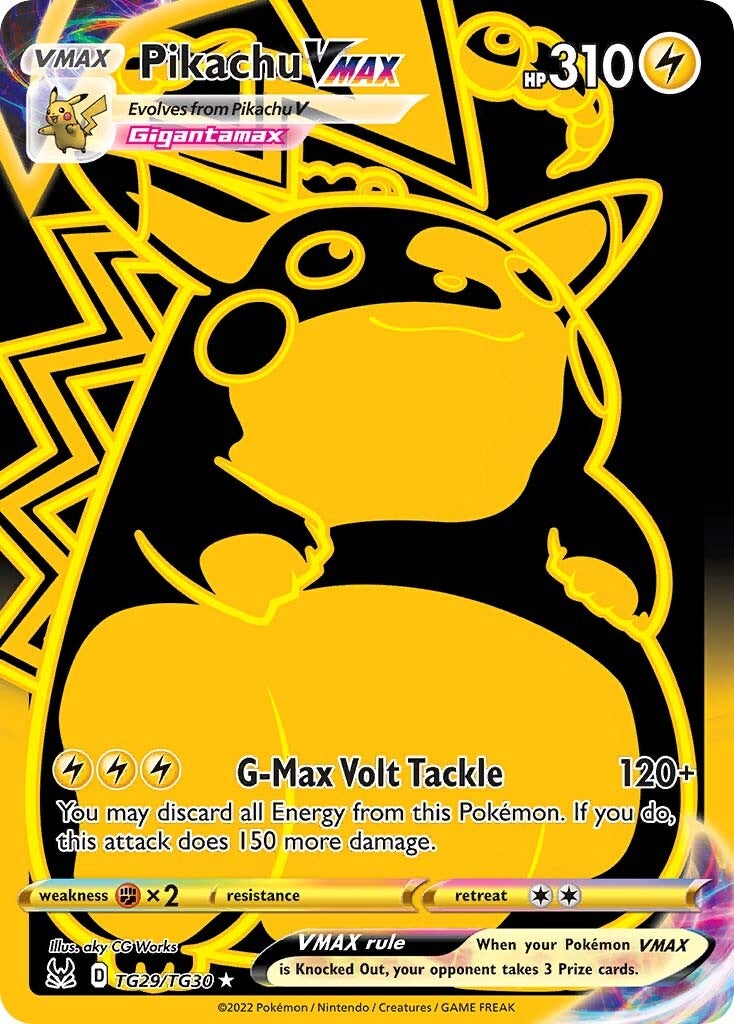 Pikachu VMAX (TG29/TG30) [Sword & Shield: Lost Origin] | Eastridge Sports Cards & Games