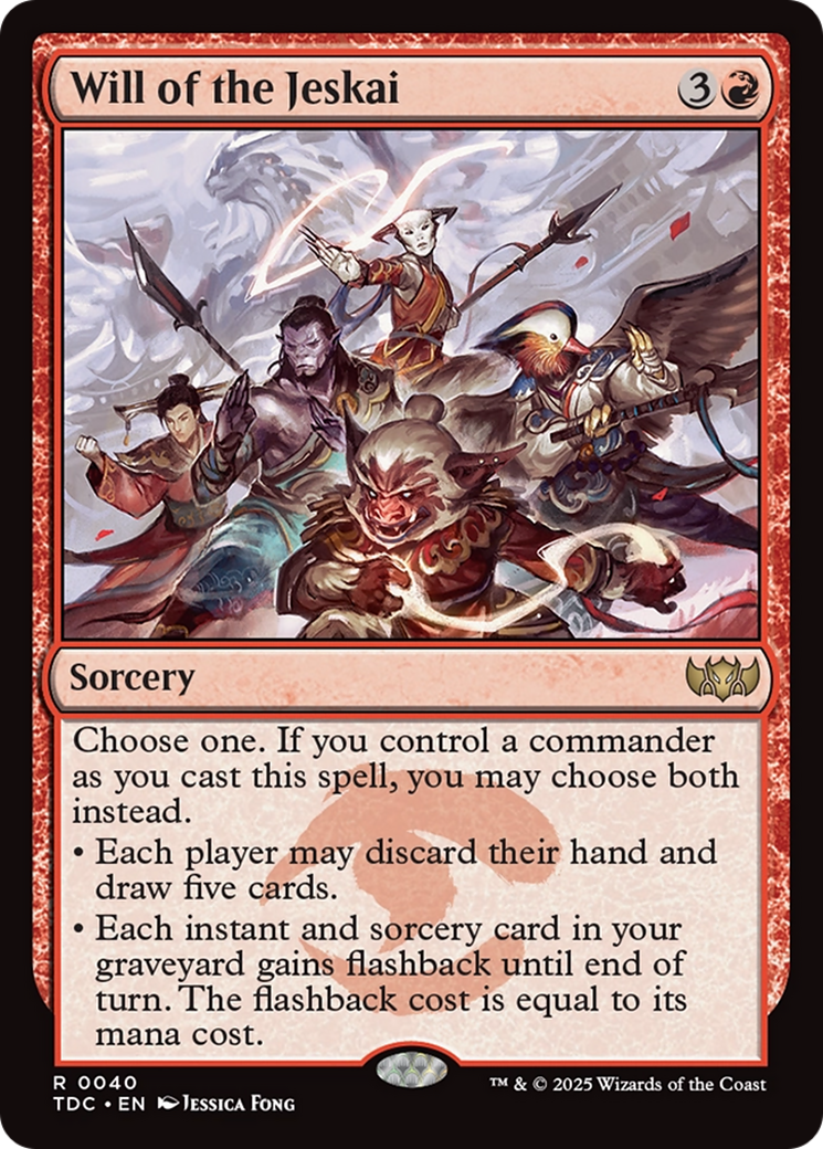 Will of the Jeskai [Tarkir: Dragonstorm Commander] | Eastridge Sports Cards & Games
