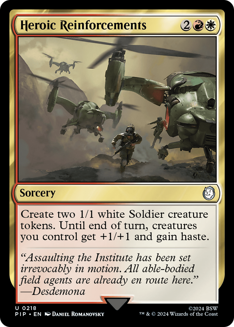 Heroic Reinforcements [Fallout] | Eastridge Sports Cards & Games