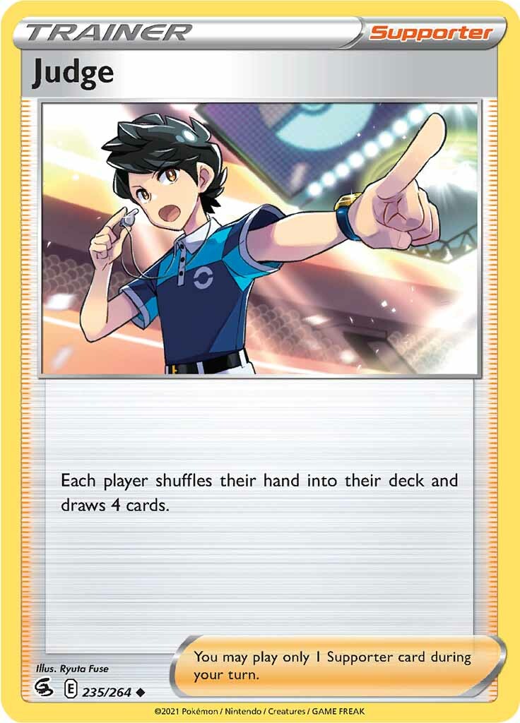 Judge (235/264) [Sword & Shield: Fusion Strike] | Eastridge Sports Cards & Games