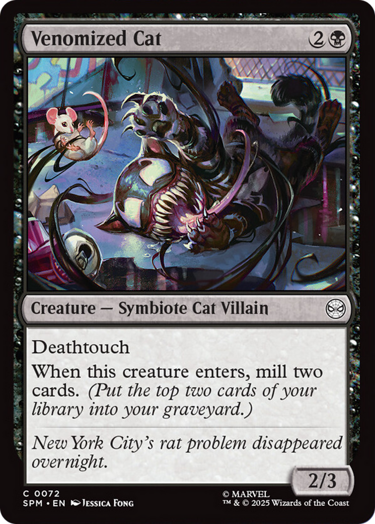 Venomized Cat [Marvel's Spider-Man] | Eastridge Sports Cards & Games