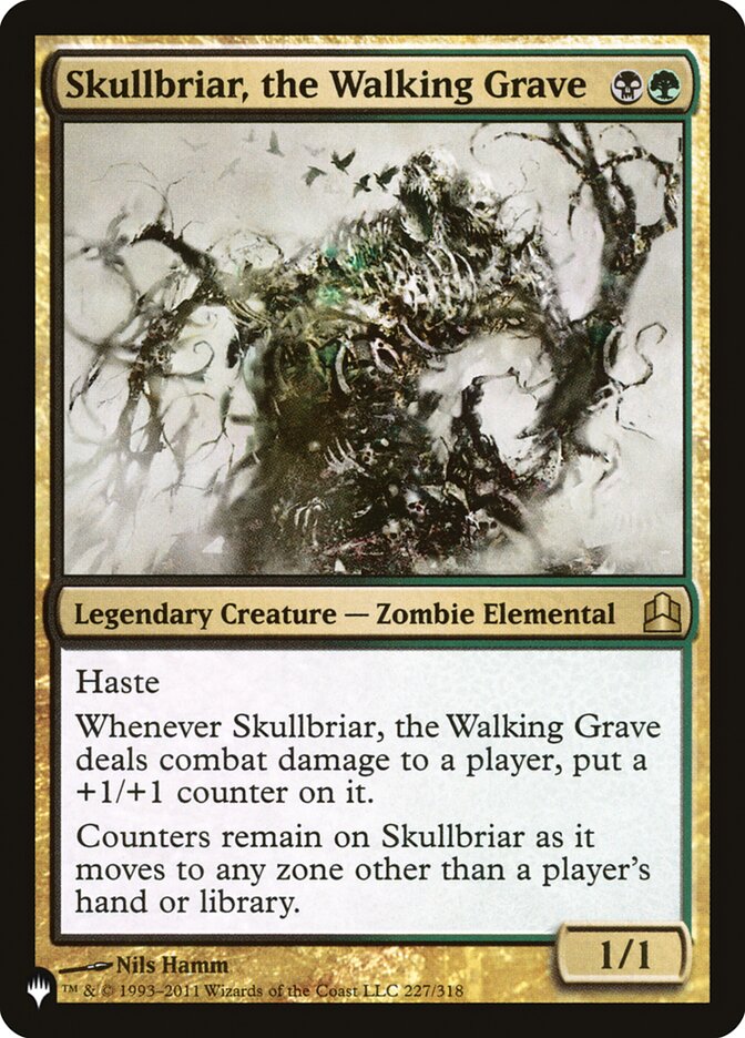 Skullbriar, the Walking Grave [The List] | Eastridge Sports Cards & Games