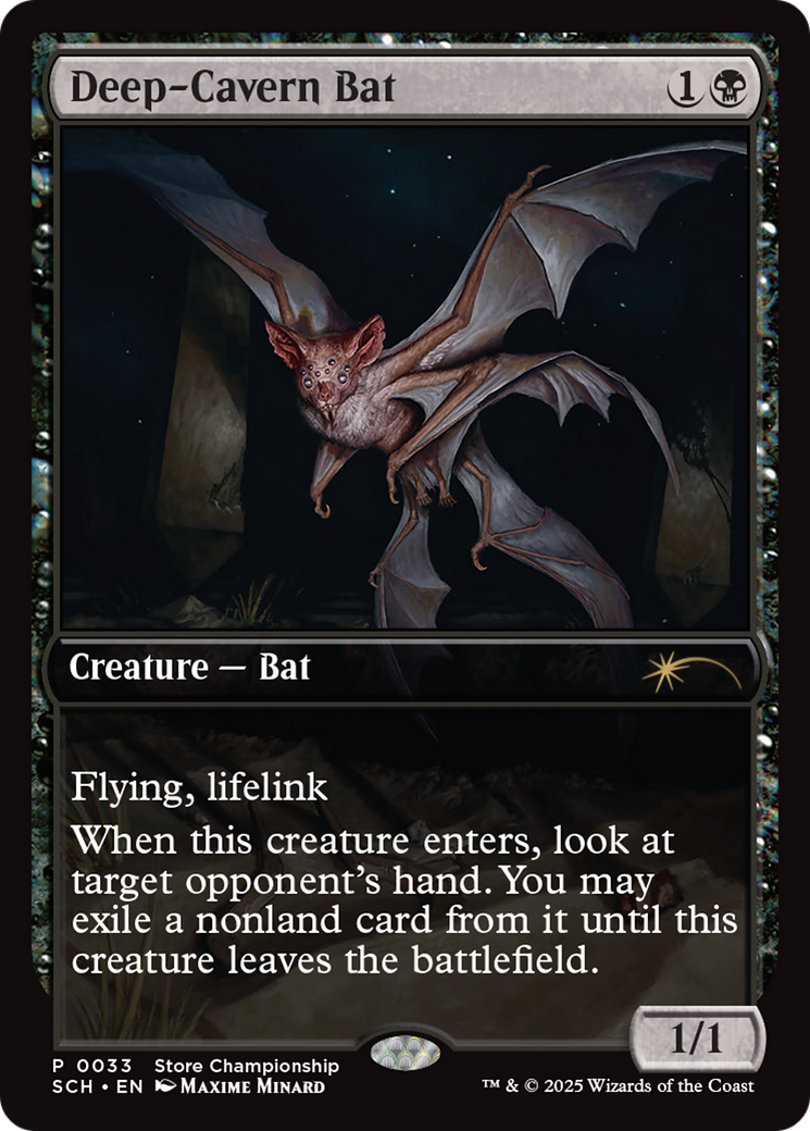 Deep-Cavern Bat [Store Championships 2025] | Eastridge Sports Cards & Games