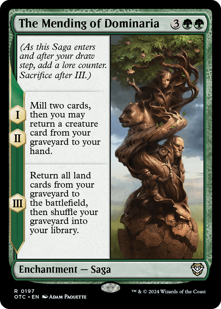 The Mending of Dominaria [Outlaws of Thunder Junction Commander] | Eastridge Sports Cards & Games