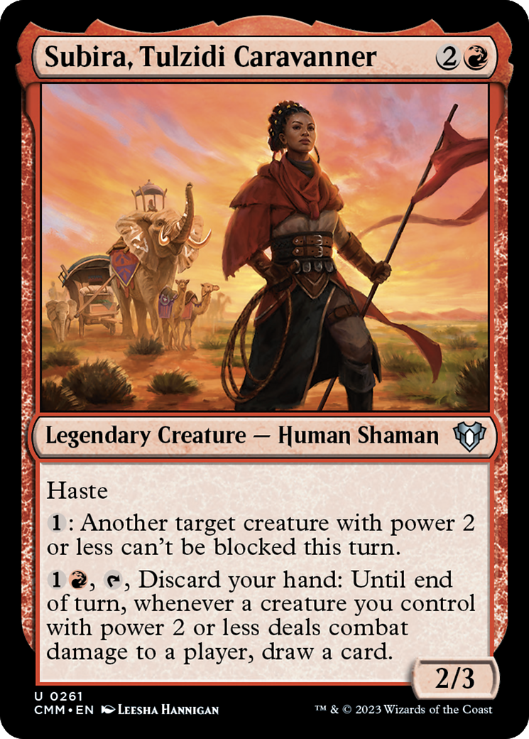 Subira, Tulzidi Caravanner [Commander Masters] | Eastridge Sports Cards & Games