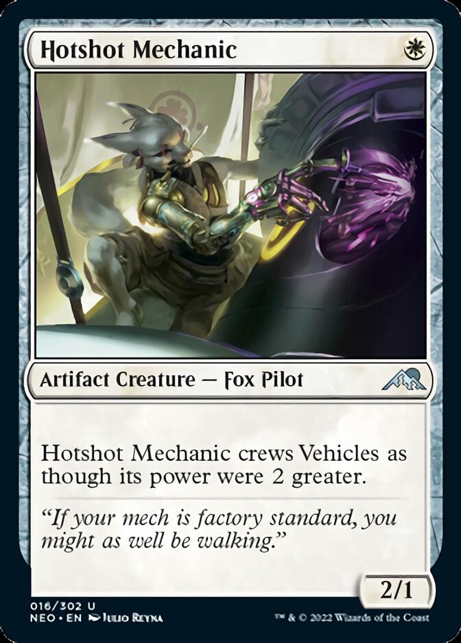 Hotshot Mechanic [Kamigawa: Neon Dynasty] | Eastridge Sports Cards & Games