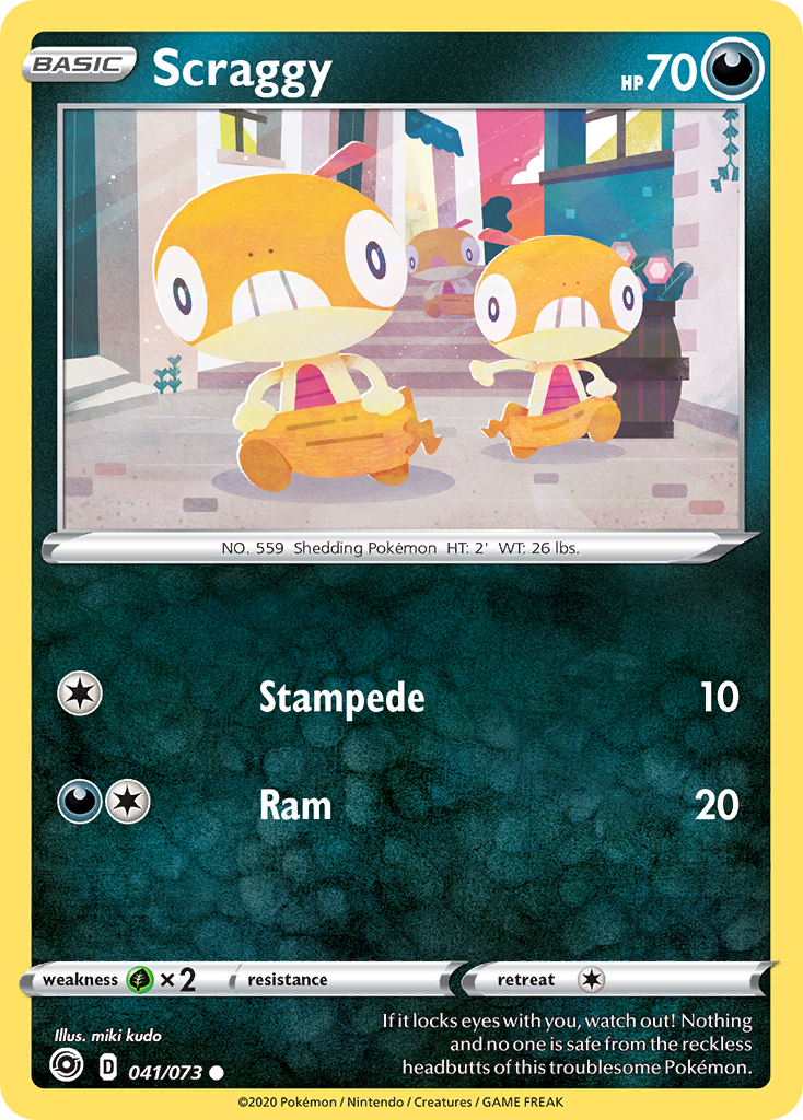 Scraggy (041/073) [Sword & Shield: Champion's Path] | Eastridge Sports Cards & Games