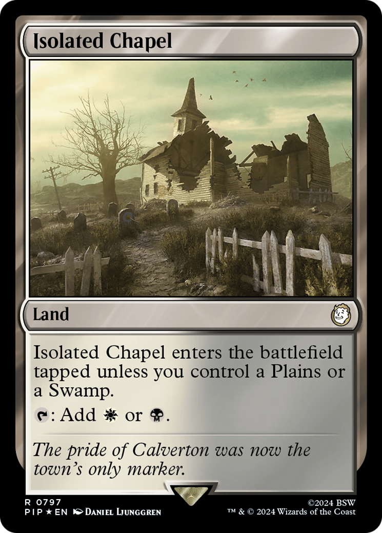 Isolated Chapel (Surge Foil) [Fallout] | Eastridge Sports Cards & Games