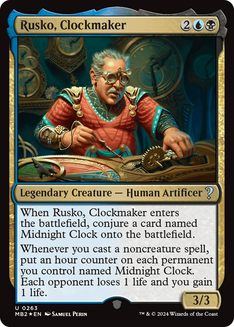 Rusko, Clockmaker [Mystery Booster 2] | Eastridge Sports Cards & Games