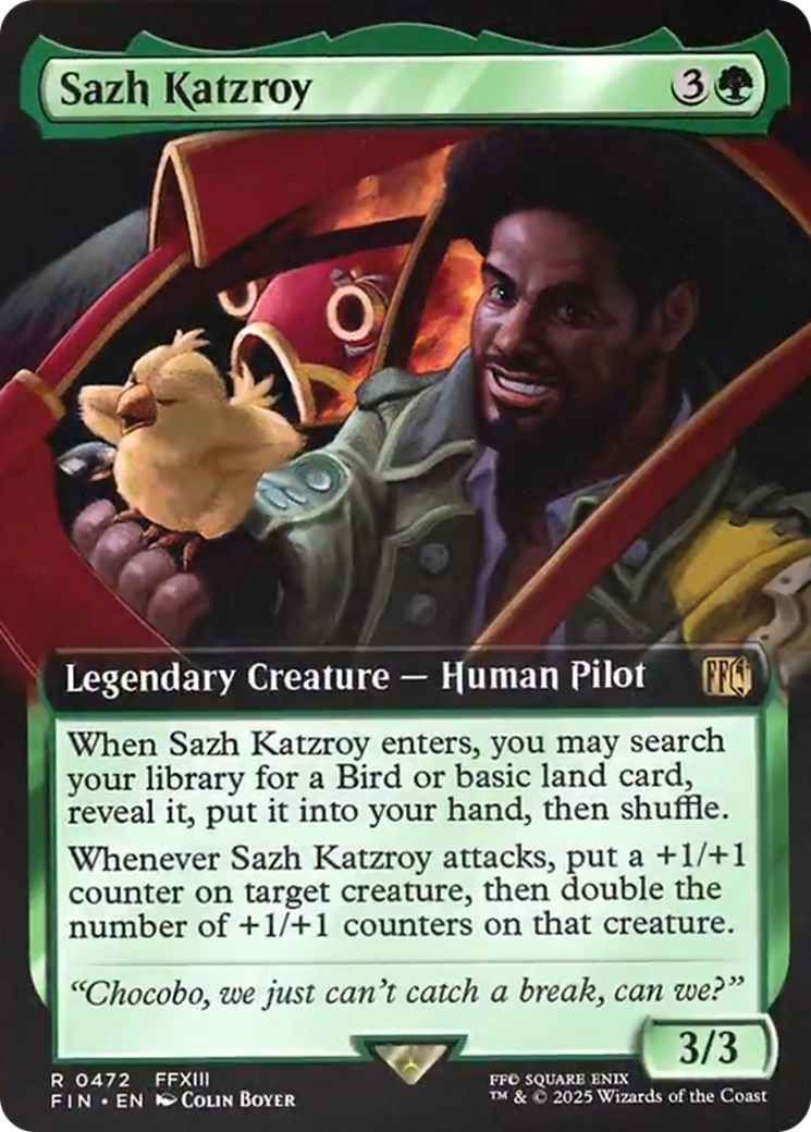 Sazh Katzroy (Extended Art) [FINAL FANTASY] | Eastridge Sports Cards & Games
