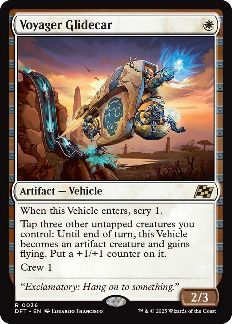 Voyager Glidecar [Aetherdrift] | Eastridge Sports Cards & Games