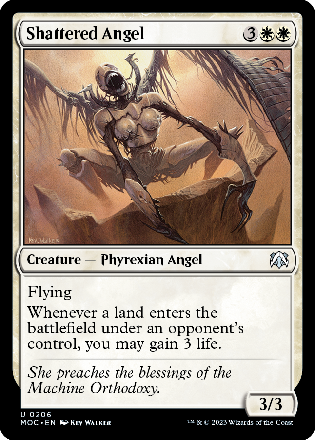 Shattered Angel [March of the Machine Commander] | Eastridge Sports Cards & Games