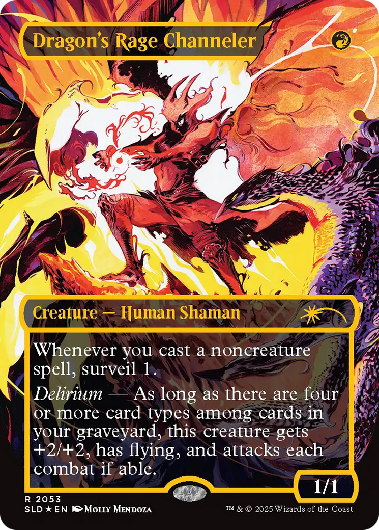 Dragon's Rage Channeler (2053) (Raised Foil) [Secret Lair Drop Series] | Eastridge Sports Cards & Games