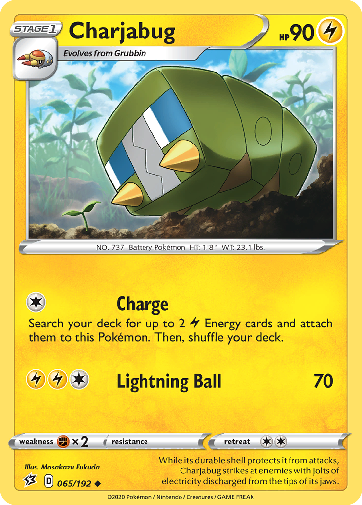 Charjabug (065/192) [Sword & Shield: Rebel Clash] | Eastridge Sports Cards & Games