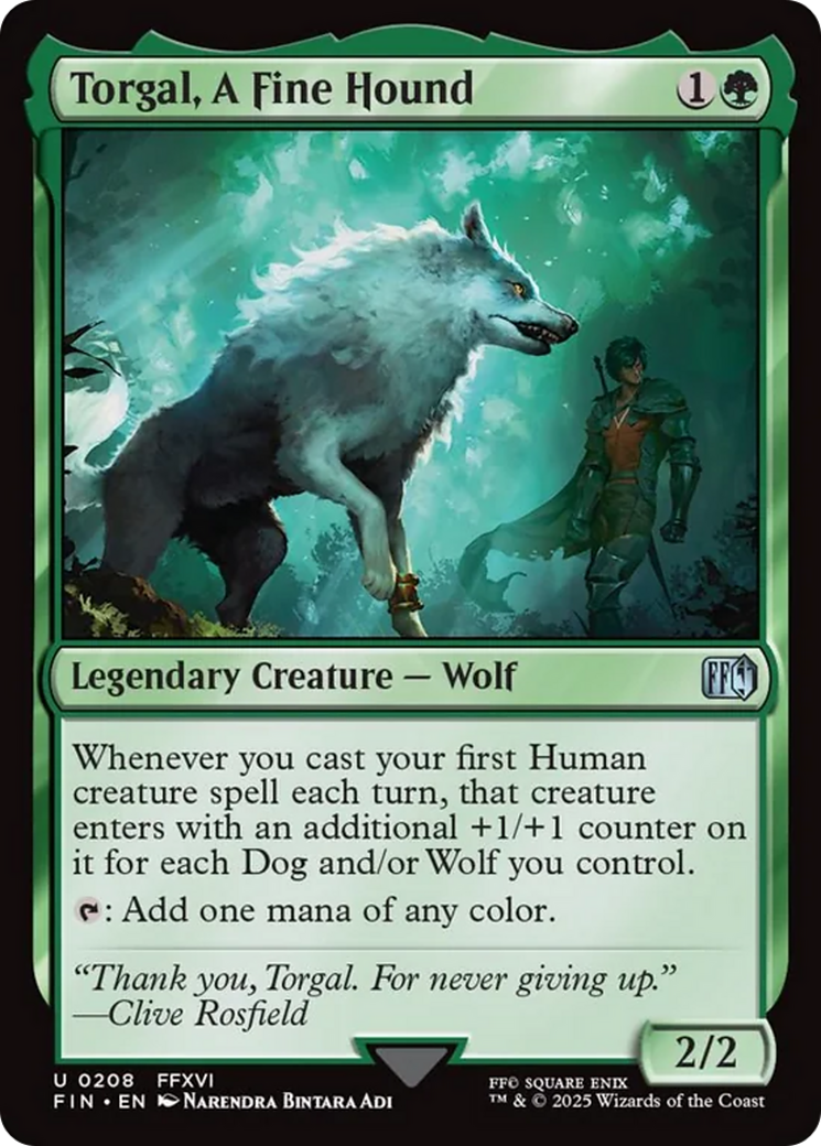 Torgal, A Fine Hound [FINAL FANTASY] | Eastridge Sports Cards & Games