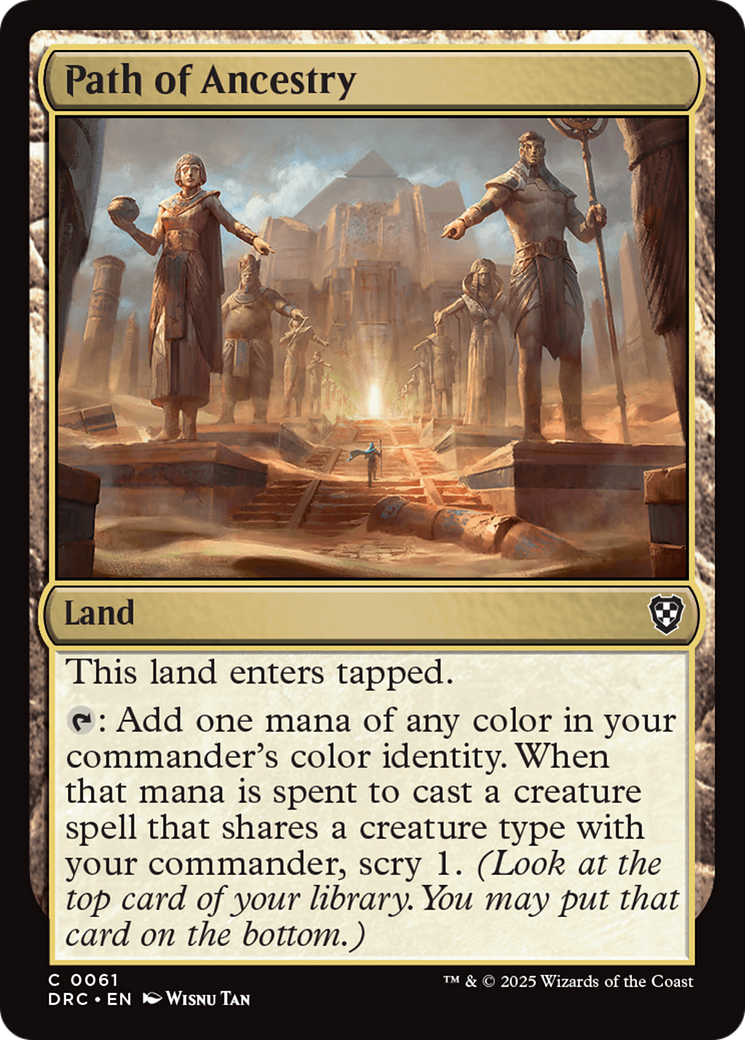 Path of Ancestry [Aetherdrift Commander] | Eastridge Sports Cards & Games