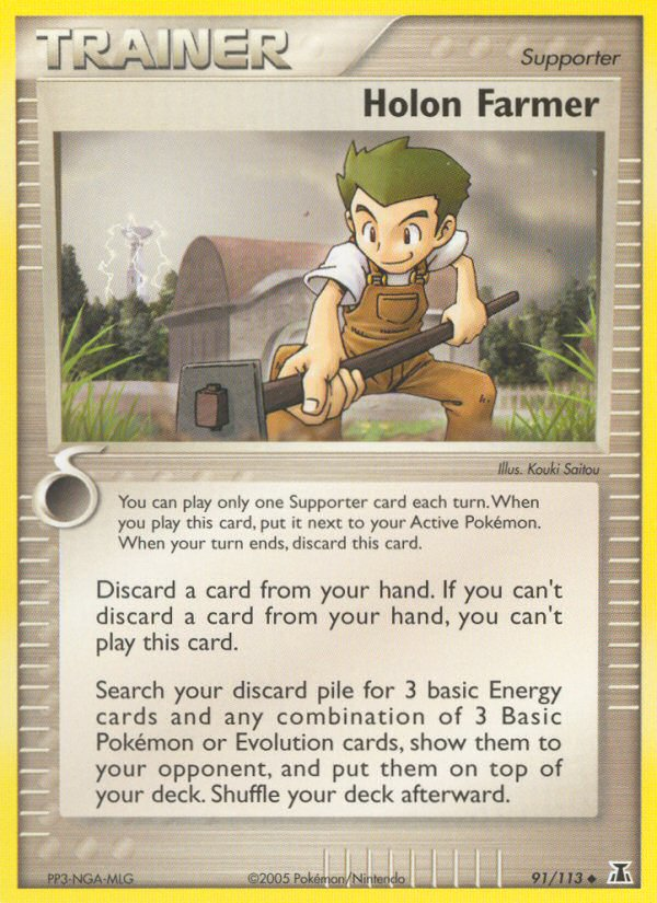 Holon Farmer (91/113) [EX: Delta Species] | Eastridge Sports Cards & Games