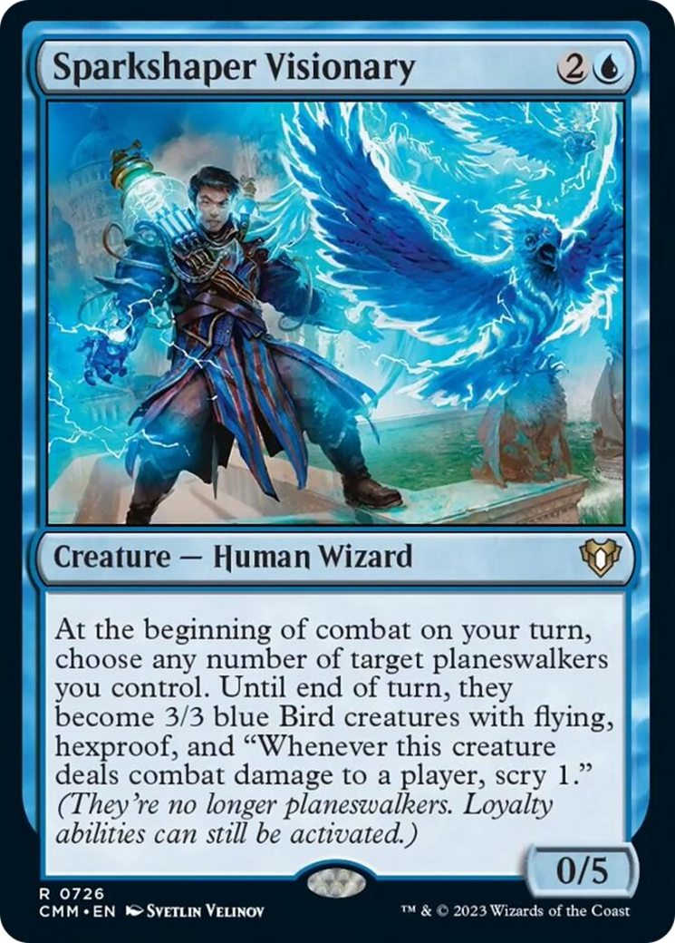 Sparkshaper Visionary [Commander Masters] | Eastridge Sports Cards & Games