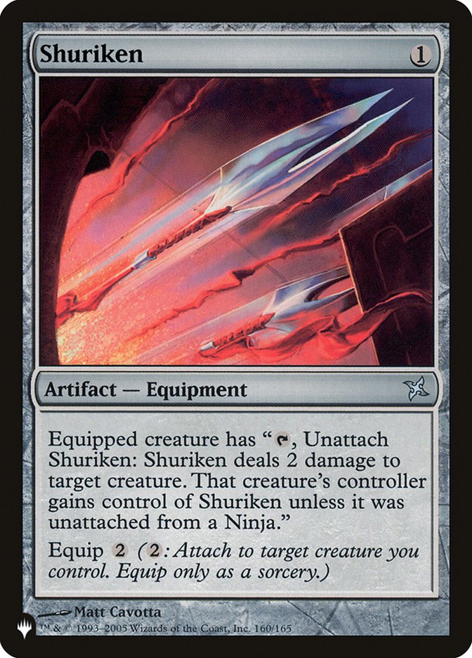 Shuriken [The List] | Eastridge Sports Cards & Games