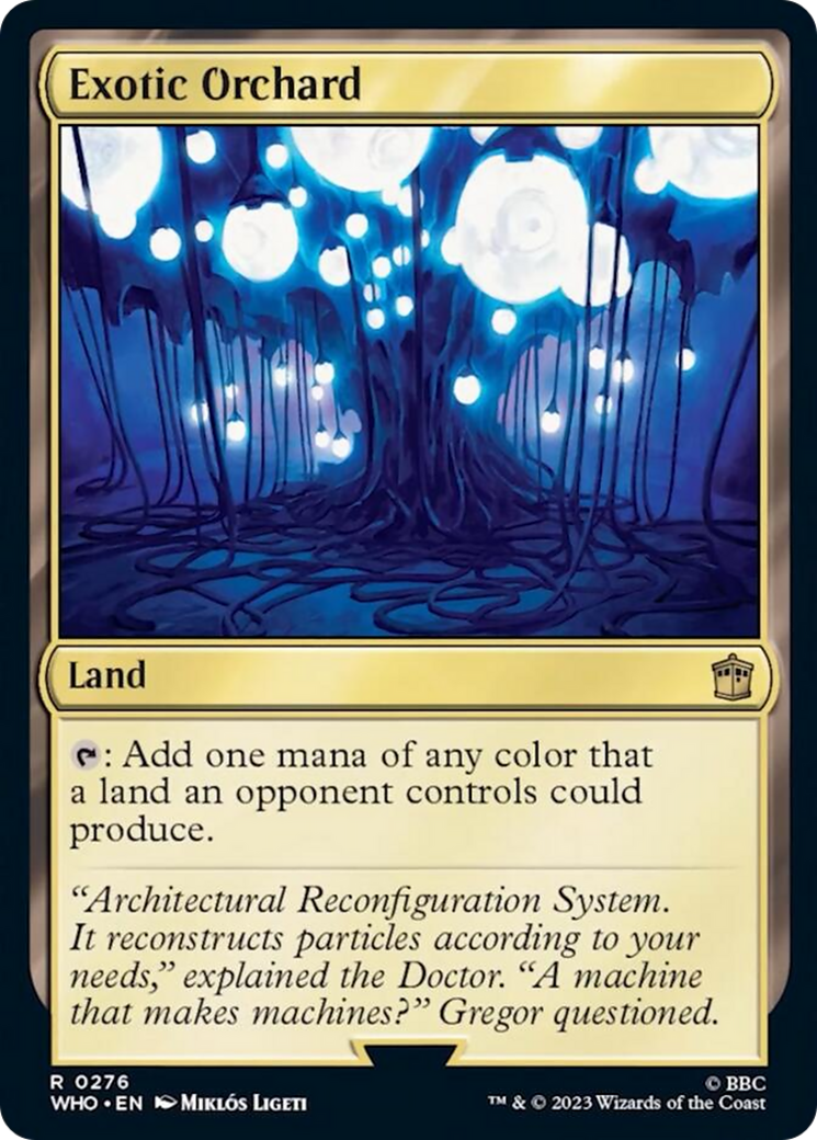 Exotic Orchard [Doctor Who] | Eastridge Sports Cards & Games