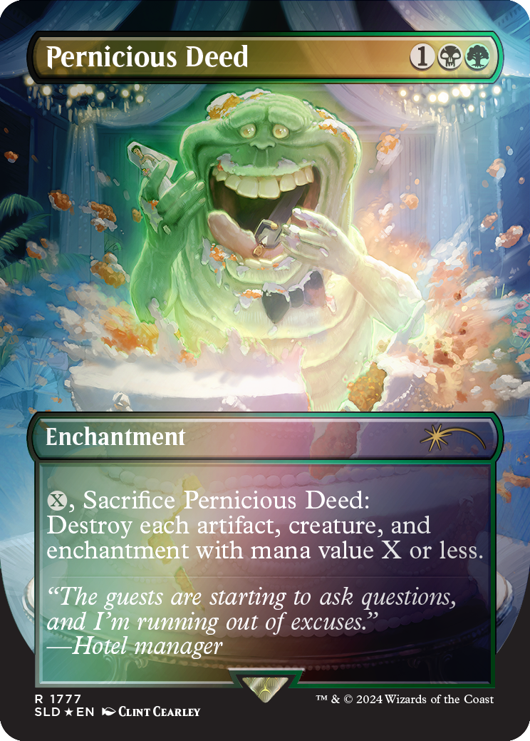 Pernicious Deed (Rainbow Foil) [Secret Lair Drop Series] | Eastridge Sports Cards & Games