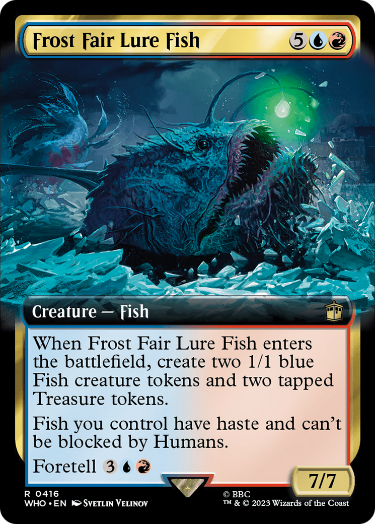 Frost Fair Lure Fish (Extended Art) [Doctor Who] | Eastridge Sports Cards & Games