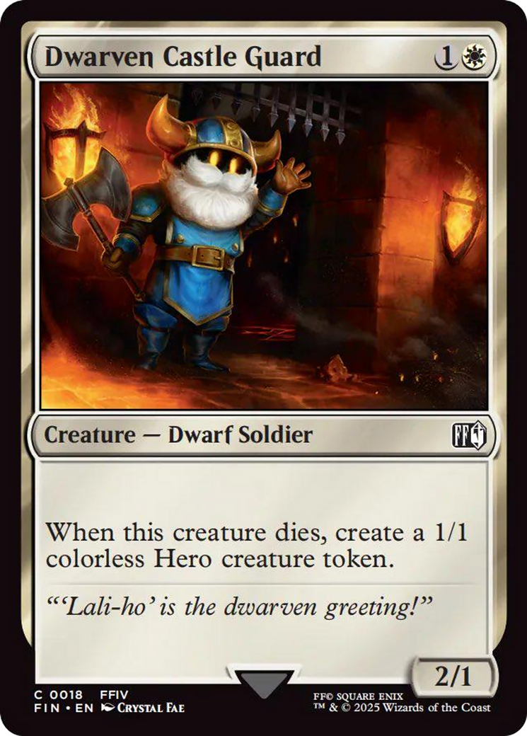 Dwarven Castle Guard [FINAL FANTASY] | Eastridge Sports Cards & Games