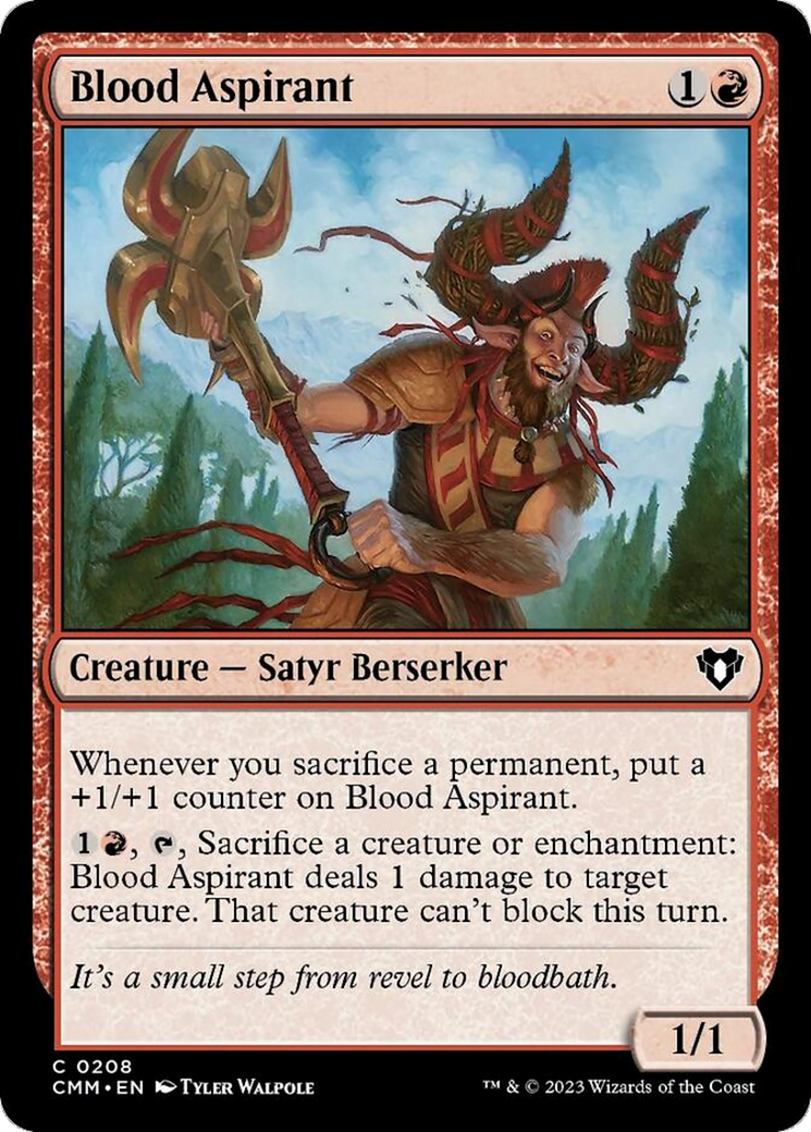 Blood Aspirant [Commander Masters] | Eastridge Sports Cards & Games